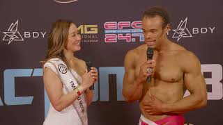 FMG International Worlds 2025 backstage interview with 215 JJ Barrett