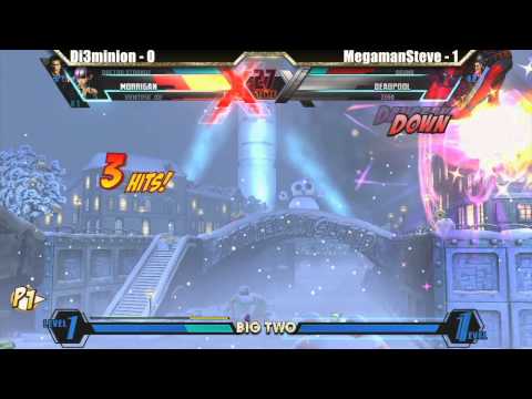 UMVC3 Dieminion vs MegamanSteve - Big Two #10 Tournament
