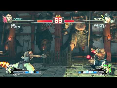 SSF4: baktk (Boxer) VS BIGDANMUL (Makoto)