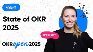 Keynote State of OKR | OKR Open 25