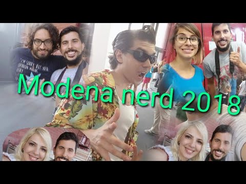 Giornata al Modena Nerd 2018 - Gara Cosplay - Torneo Street fighter e fortnite - Youtubers