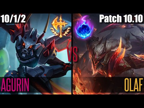 AGURIN KHA'ZIX vs OLAF | EUW CHALLENGER | Patch 10.10