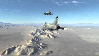 Laserxray in DCS WORLD, M-2000C, NEVADA, FIRST FLIGHT,4k