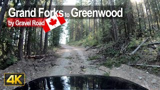 Backroad Trip from Grand Forks to Greenwood in British Columbia 🇨🇦