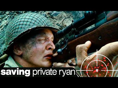 Saving Private Ryan - Every SNIPER K!LL