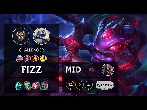 Fizz Mid vs LeBlanc - NA Challenger Patch 11.7