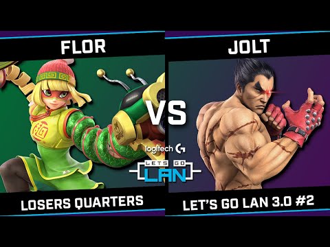 FLOR (Min Min) vs Jolt (Kazuya) - Logitech G Let's Go LAN 3.0 #2