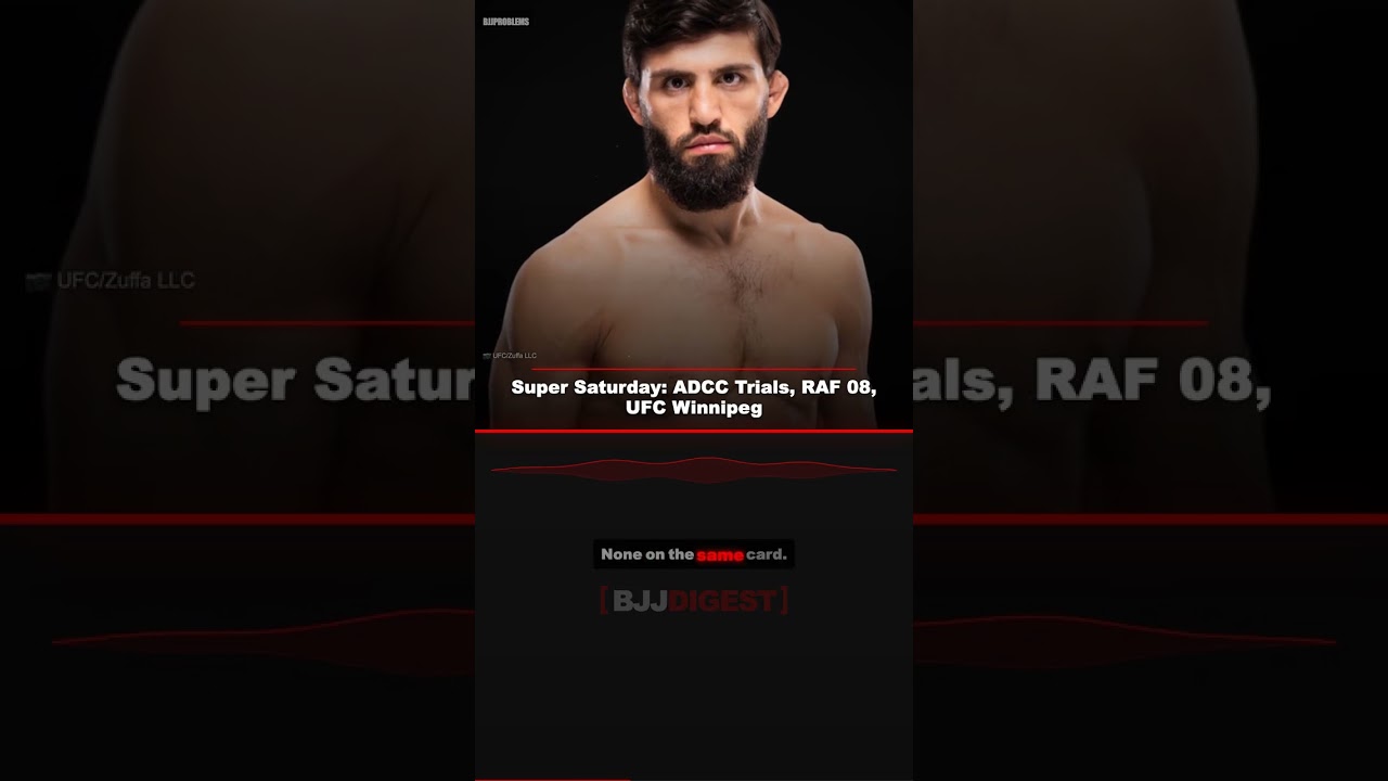 Super Saturday: ADCC Trials, RAF 08, UFC Winnipeg #Shorts