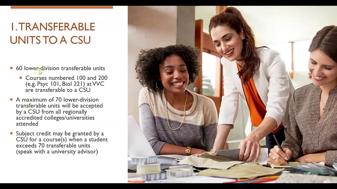 Transferring to a CSU
