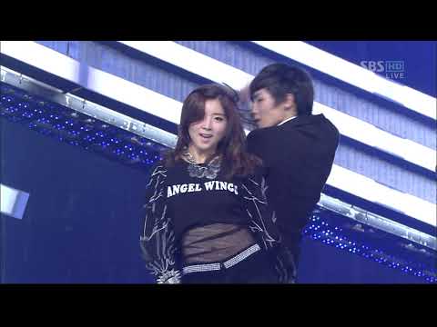 [1080p] 110904 SBS Inkigayo MBLAQ & 4Minute - Cause I Said So + I Just Wanna F + Love Stoned