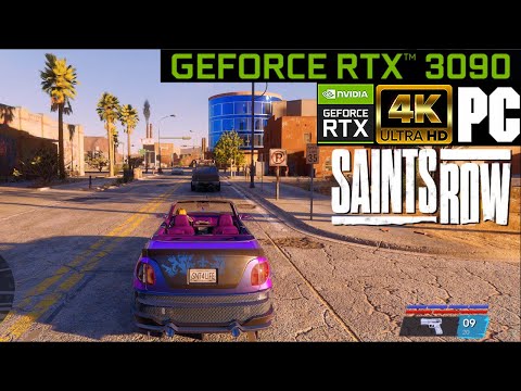 Saints Row 4K Ultra Ray Tracing RTX 3090