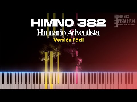 HIMNO 382 - A solas al huerto yo voy | Easy Piano Tutorial + Partitura