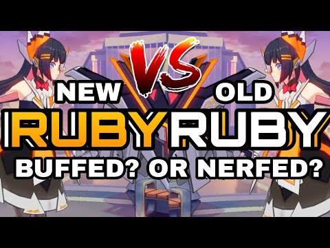 NEW RUBY VS OLD RUBY | BUFFED? OR NERFED? | NEW EMBLEM SYSTEM | ikanji | MOBILE LEGENDS