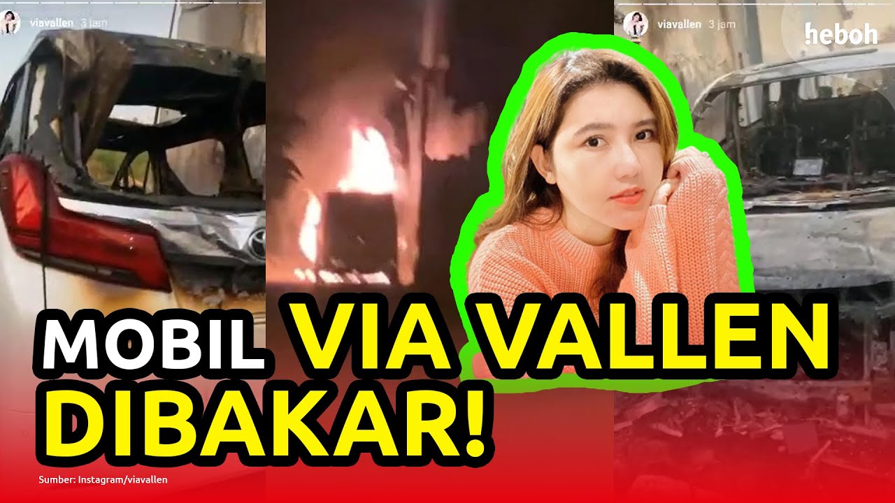 BREAKING NEWS! Mobil Via Vallen Dibakar