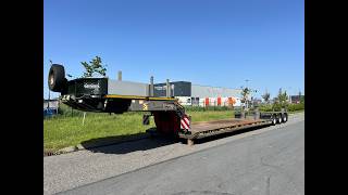 Полуприцеп низкорамная платформа Nooteboom EURO-54-03 3- assige gestuurde dieplader 3 Axle Steering /  Low | Изображение 4 - Autoline