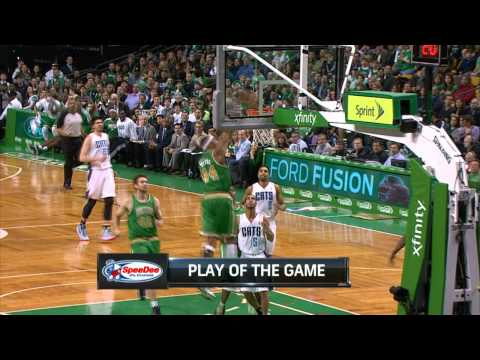 Jason Terry Sets Up the BIG Oop for Chris Wilcox