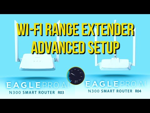 D-Link R04 / R03 Eagle Pro AI Router Wi-Fi Range Extender Advanced Setup (Step By Step)