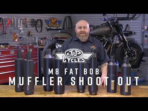 Milwaukee 8 Fat Bob Muffler Shootout