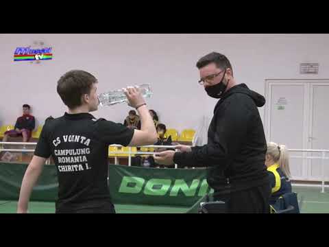 Jurnal MUSCEL TV 10.05.2021  Sport - Tenis de masă – Iulian Chirița triplu campion național