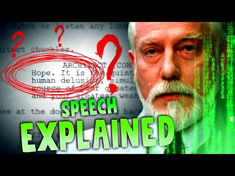 Matrix Architect Scene EXPLAINED || Matrix Explained, Matrix Reloaded Story