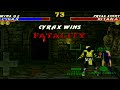 Cyrax TAS Ultimate Mortal Kombat Trilogy Hack V23 Sega Genesis Rom Hack