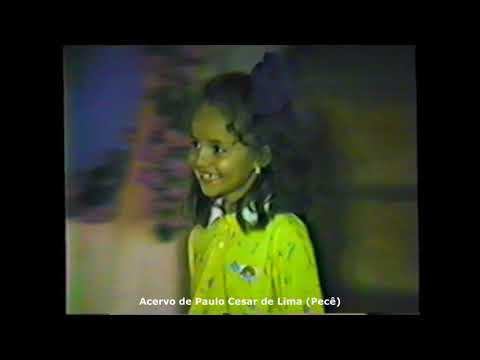 Alegre/ES. Desfile de Modas no Decolores. Marco de 1988.