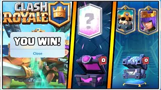 BEATING CLASH ROYALE | FULLY MAX ACCOUNT | LEGENDARY KINGS CHEST OPENING!