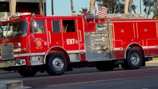 Torrance Fire Department Engine 97 Rescue 91 BLS 91