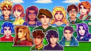 When You Manage To Marry EVERY Spouse At Once - Stardew Valley