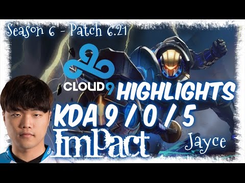 C9 Impact JAYCE Top HIGHLIGHTS - Patch 6.21 KR Ranked