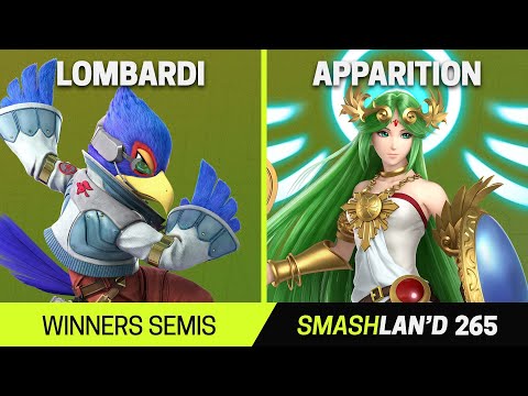 SmashLAN'd 265 Winners Semis - Lombardi (Falco) vs Apparition (Palutena) - SSBU Tournament