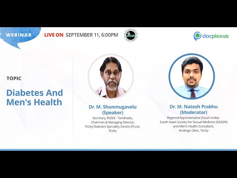 SASSM Webinar- Diabetes and Men's Health