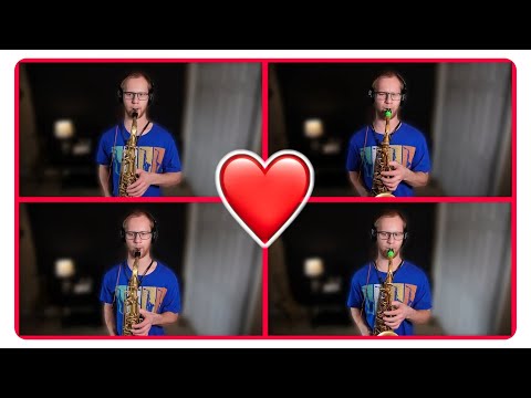 The Book of Love - Saxophone quartet cover