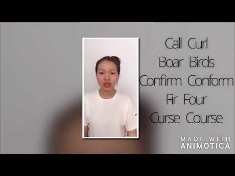 Minimal Pairs /ɔ:/ and /ɜ:/