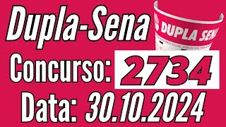 Dupla Sena de hoje, Resultado Dupla Sena, Dupla Sena de hoje 30/10,