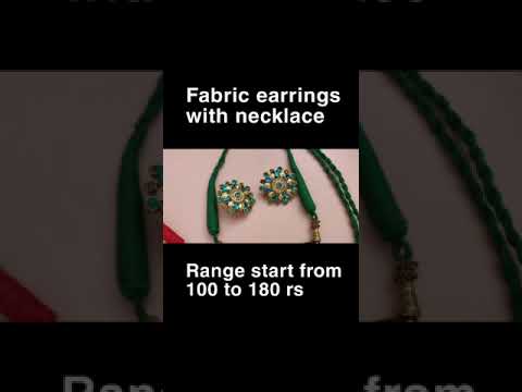 Km handicrafts many color option fabric handmade designer ne...