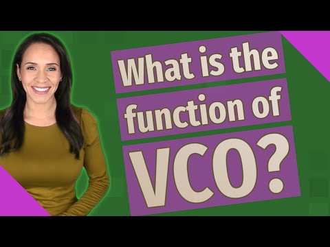 What is the function of VCO?