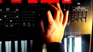 Video thumbnail for Arp Axxe & Roland CSQ-600 Demo [HQ Audio] by Hyboid a.k.a. Astro Chicken