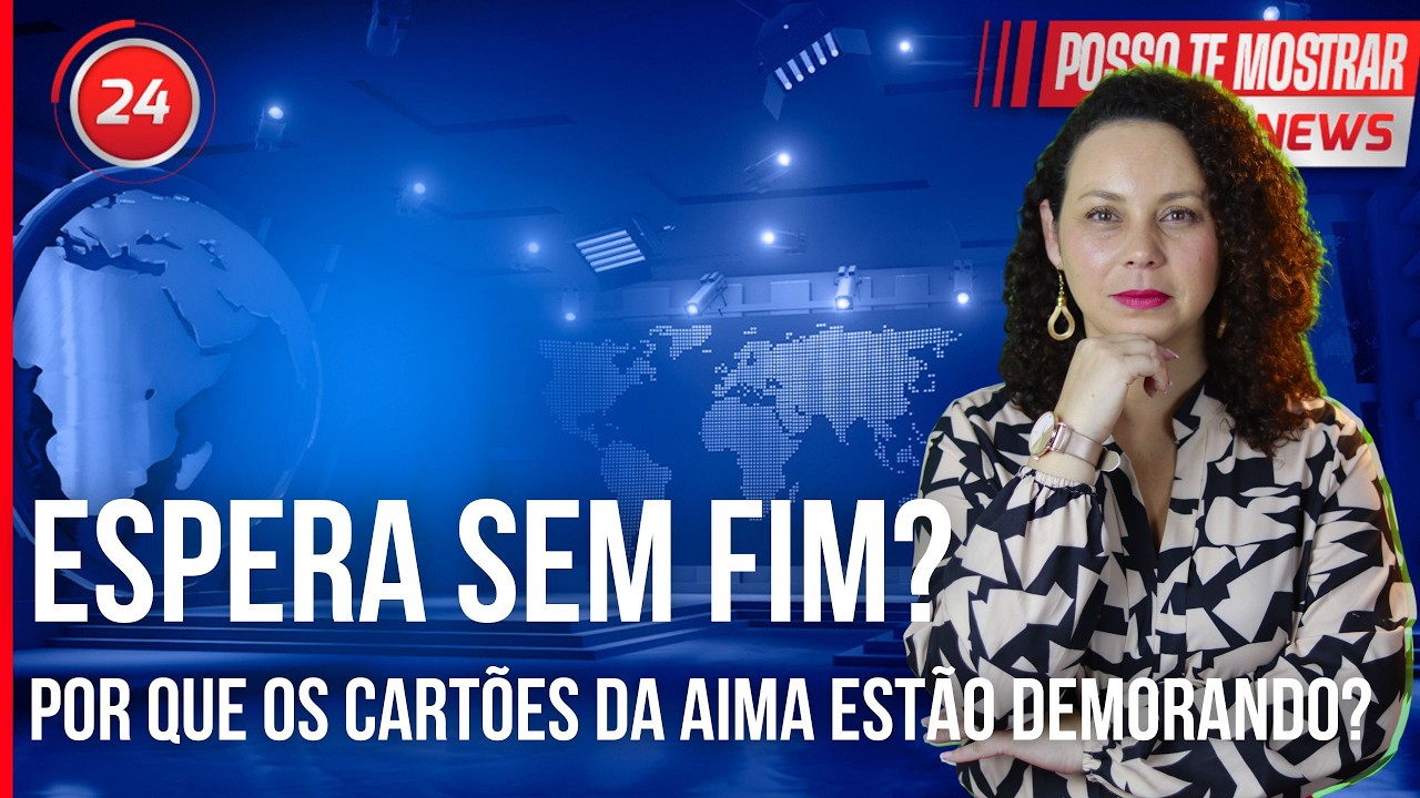 CARTÃO DA AIMA ATRASADO? Governo Garante Entrega, Mas Imigrantes Seguem na Espera!
