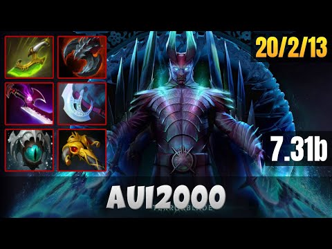 AUI2000 [TERRORBLADE] TOP LANE WITH 20 KILLS | DOTA 2 PATCH 7.31B PRO GAMEPLAY