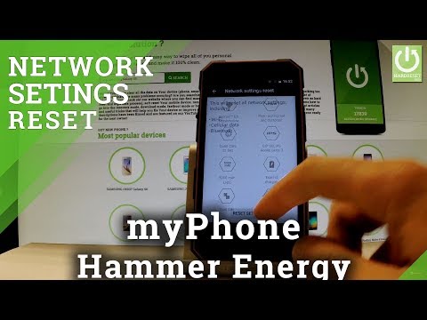 myPhone Hammer Energy Reset Network Settings / Restore Network