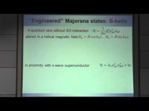 SPICE MAQM Workshop - Leonid Glazman -  Topological Superconductivity