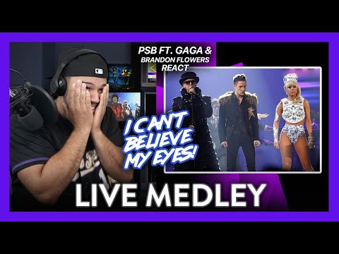 LIVE! Pet Shop Boys ft. Lady Gaga, Brandon Flowers First Time SURPRISE! | Dereck Reacts