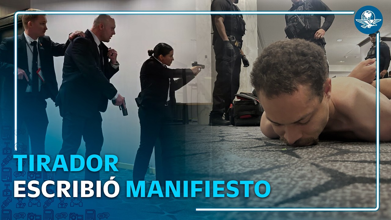 Manifiesto de tirador revela plan contra Trump y su gabinete