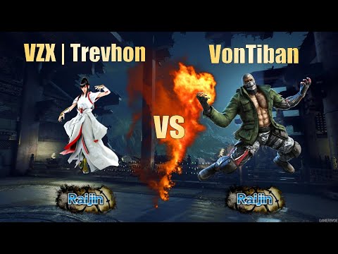 VZX | Trevhon (Kasumi) vs VonTiban (Bryan) - Tekken 7 Ranked Season 5