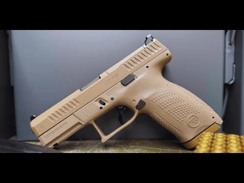 deutsche bundeswehr - brandneue p13 - eine cz p10c fde or