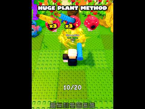 How to get huge plants in Plants VS Brainrots #plantsvsbrainrots #roblox