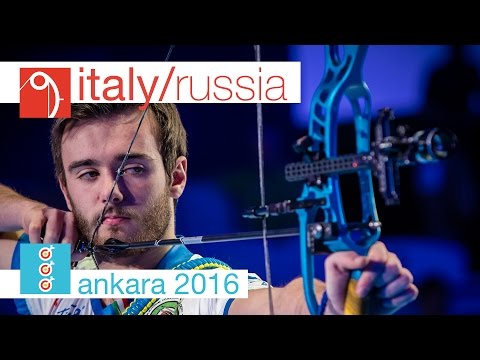 Russia v Italy – Compound Junior Men's Team Gold Final | Ankara 2016