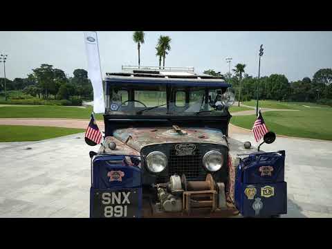 The Last Overland Expedition in Kuala Lumpur With 'Oxford', The 1955 Land Rover Series I