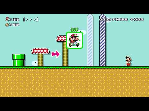 Super Mario Maker 2 🔧 Endless Challenge 129 - 144